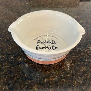 Brie Baker or Dip Bowl- slightly imperfect but no damage as pictured